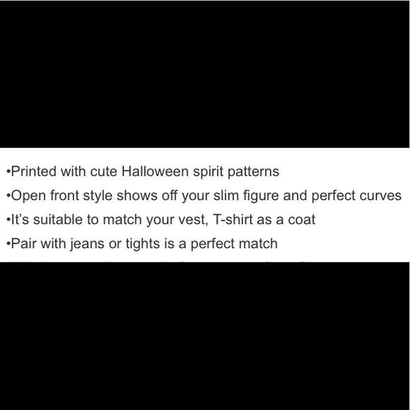 ๐ปHP๐ฆ1 LEFTโขLarge Halloween Gray/Purple Cardigan - Picture 6 of 8